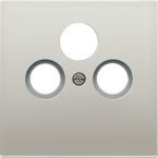 Jung LS Range Centraalplaat satelliet ES2990SAT Edelstaal