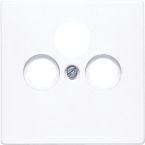 Jung LS Range Centraalplaat satelliet LS990SATWW Alpinwit