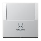 Jung LS Range Hotelcardschakelaar AL2990CARD Aluminium