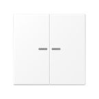 Jung Home Jaloezieafdekking BTLS17102WWM Wit mat