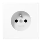Jung LS Range Wandcontactdoos LS1520FKIWW