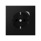 Jung LS Range Wandcontactdoos BTLS1521SESWM Zwart mat