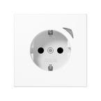 Jung LS Range Wandcontactdoos BTLS1521SEWW Alpinwit