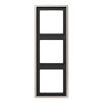 Jung LS990 Afdekraam ES2983 Edelstaal