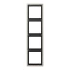 Jung LS990 Afdekraam ES2984 Edelstaal