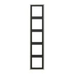 Jung LS990 Afdekraam ES2985 Edelstaal