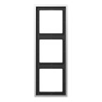 Jung LS990 Afdekraam AL2983 Aluminium