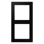 Jung LS990 Afdekraam LS982SWM Grafietzwart mat