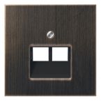 Jung LS Range Centraalplaat ME29692UAAT Messing antiek