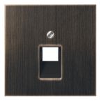 Jung LS Range Centraalplaat ME29691UAAT Messing antiek