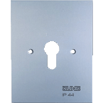 Jung WG800 Centraalplaat sleutelschakelaar 6.28WUG Grijs