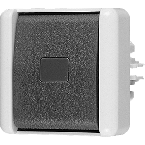 Jung WG800 Impulsdrukker 831E Grijs