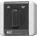 Jung WG800 Jaloezieschakelaar 834.20W Grijs