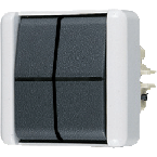 Jung WG800 Schakelaar 805E Grijs