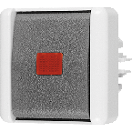 Jung WG800 Schakelaar 806KOE Grijs