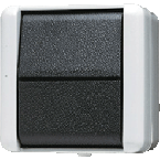 Jung WG800 Schakelaar 806W Grijs