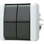 Jung WG800 Schakelaar 808E Grijs