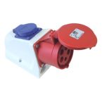 Keraf PCE CEE contactdooscombinatie 92156V