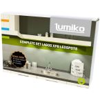 Lumiko Lagos XPG Set inbouwspots LAGOSXPGKIT4