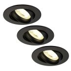Ledvion Rio Inbouwspot LV100152700K3pack