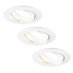 Ledvion Rio Inbouwspot LV100162700K3pack