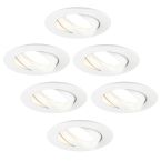 Ledvion Rio Inbouwspot LV100162700K6pack