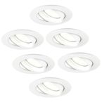 Ledvion Rio Inbouwspot LV100164000K6pack