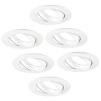 Ledvion Rio Inbouwspot LV100166500K6pack