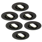 Ledvion Tokyo Inbouwspot LV100184000K6pack