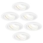 Ledvion Tokyo Inbouwspot LV100192700K6pack