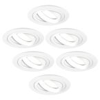 Ledvion Tokyo Inbouwspot LV100196500K6pack