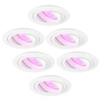 Ledvion Tokyo Inbouwspot LV10019RGB6pack