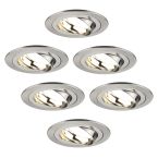 Ledvion Tokyo Inbouwspot LV100202700K6pack