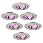 Ledvion Tokyo Inbouwspot LV10020RGB6pack