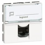 Legrand Mosaic Centraalplaat RJ45 078604 1xRJ45