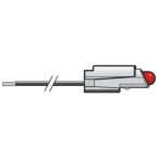 Niko Basiselement LED lamp 17037623 Rood