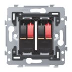 Niko Basiselement Luidsprekercontactdoos 17079701 2voudig