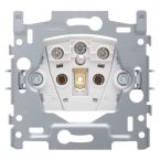 Niko Basiselement Wandcontactdoos 17033100 Met penaarde