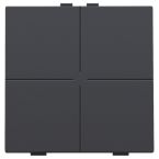 Niko Home Control Bedieningstoets 12251004 Antraciet