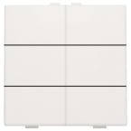 Niko Home Control Bedieningstoets 10151006 Alpinwit