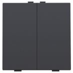 Niko Home Control Bedieningstoets 12251002 Antraciet