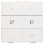 Niko Home Control Bedieningstoets 10151036 Alpinwit