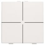 Niko Home Control Bedieningstoets 10151004 Alpinwit