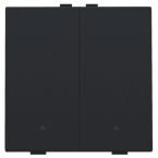 OUTLET Niko Home Control Bedieningstoets 16152002 Zwart mat