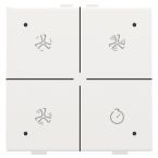 Niko Home Control Bedieningstoets 15452054 Alpinwit