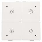Niko Home Control Bedieningstoets 10152054 Alpinwit