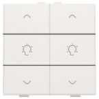 Niko Home Control Dimmertoets 10151046 Alpinwit