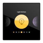 Niko Home Control Digital black 55118001 Zwart