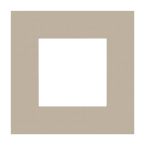 Niko Intense Afdekraam 16676100 Staal champagne