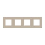 Niko Intense Afdekraam 16676400 Staal champagne